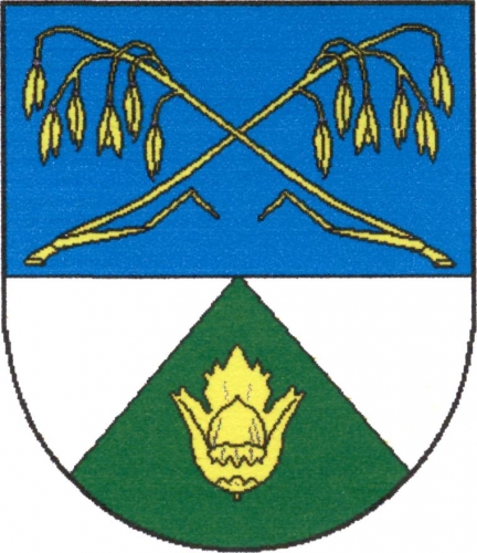 Coat of arms of Dědkov, Vysočina Region