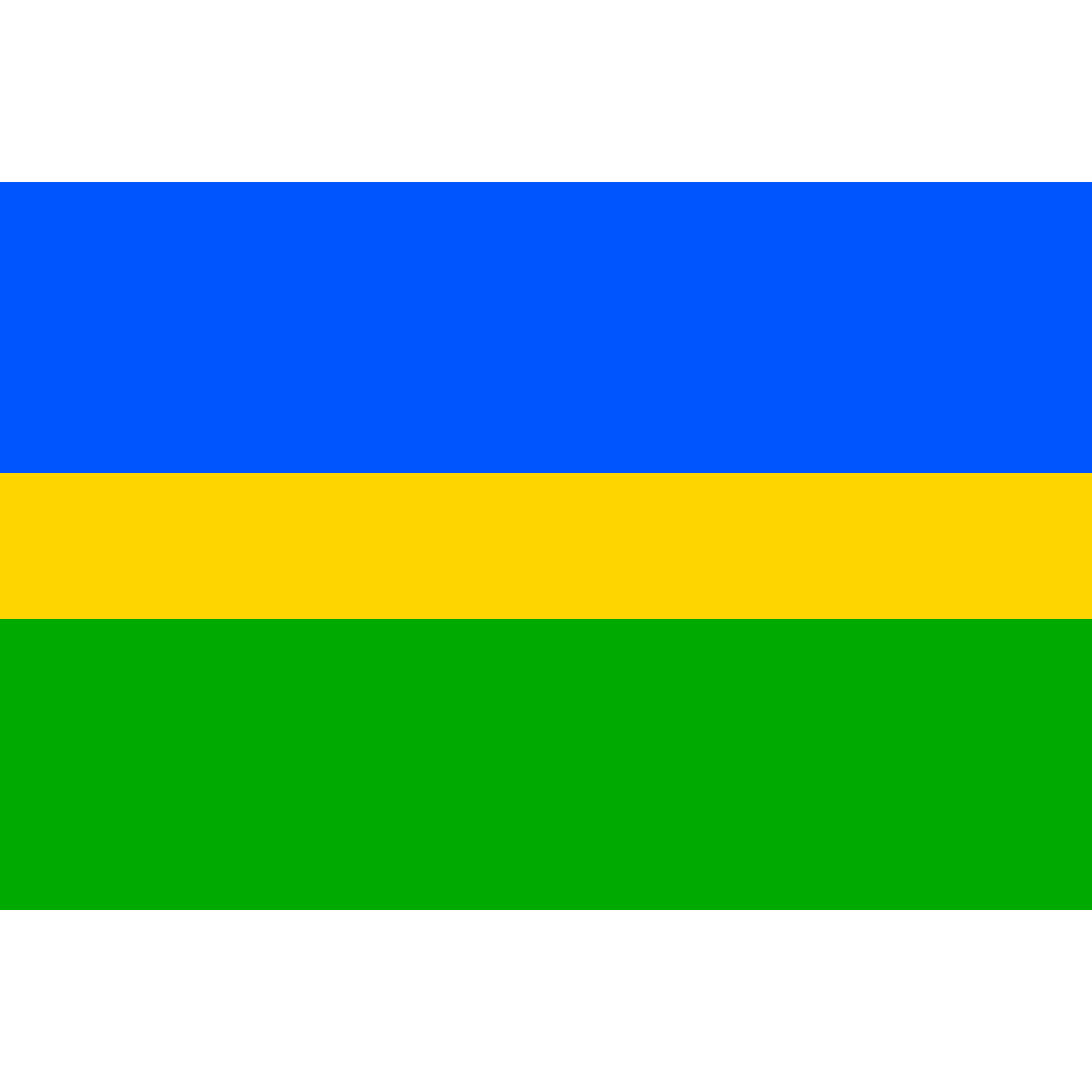 Flag of Dědkov, Vysočina Region