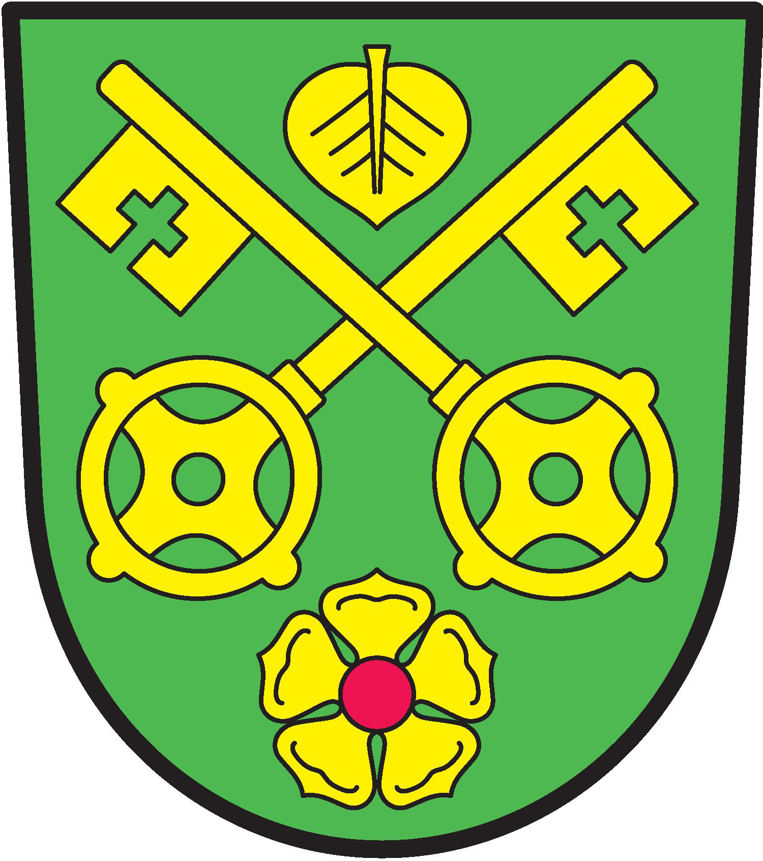 Coat of arms of Děkanovice, Central Bohemian Region