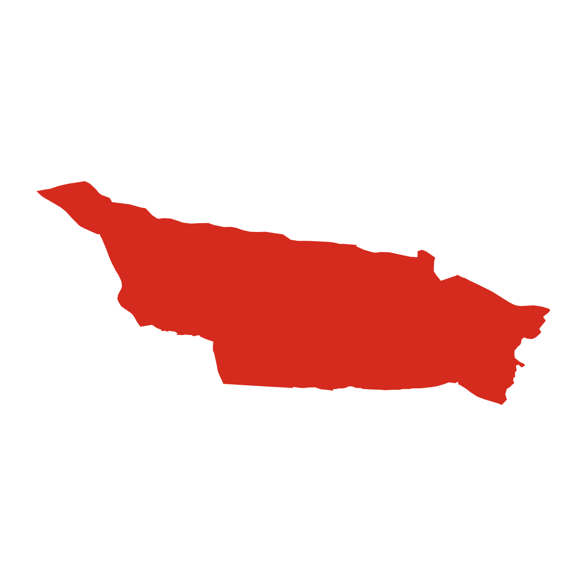 Děkanovice boundary map