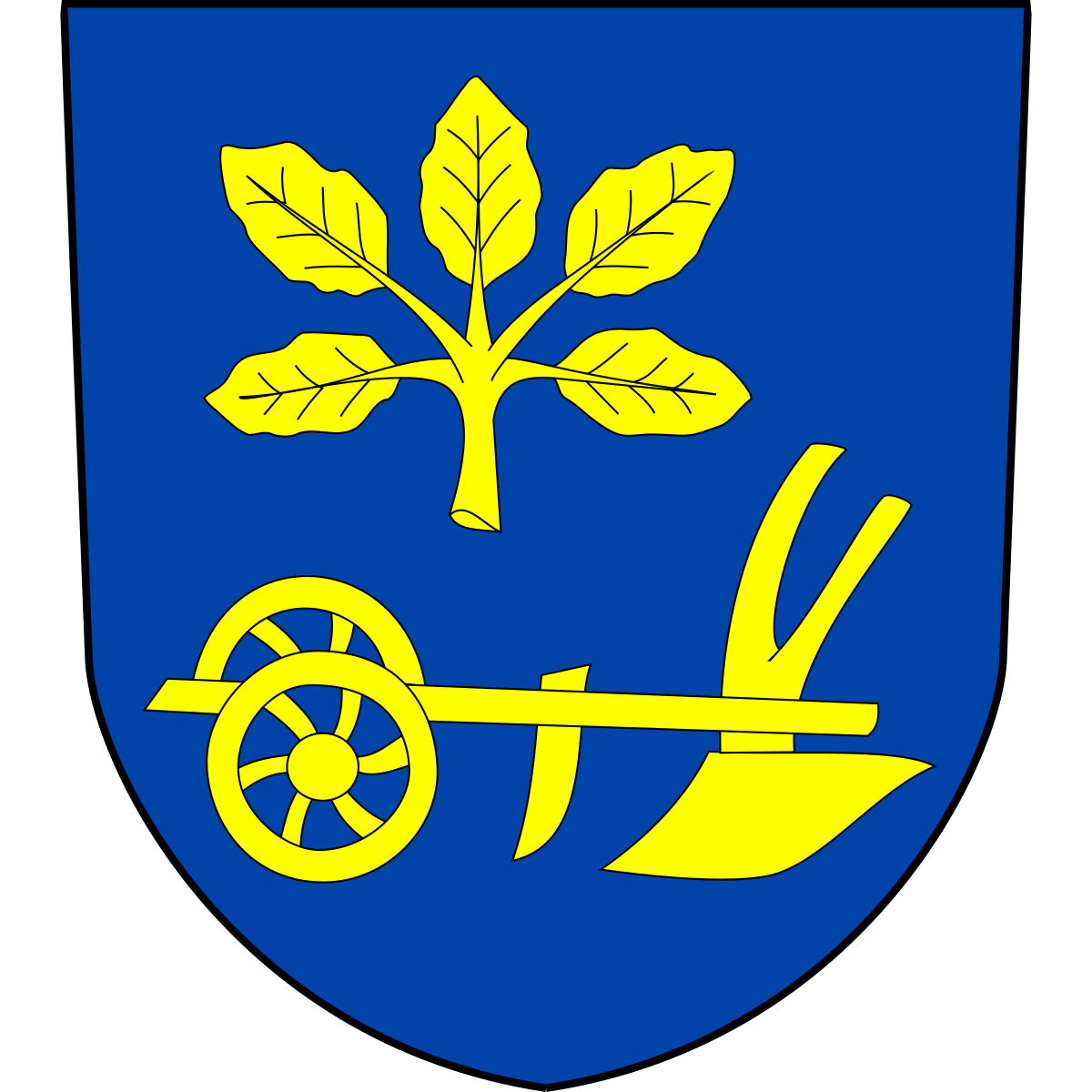 Coat of arms of Dobratice, Moravian-Silesian Region