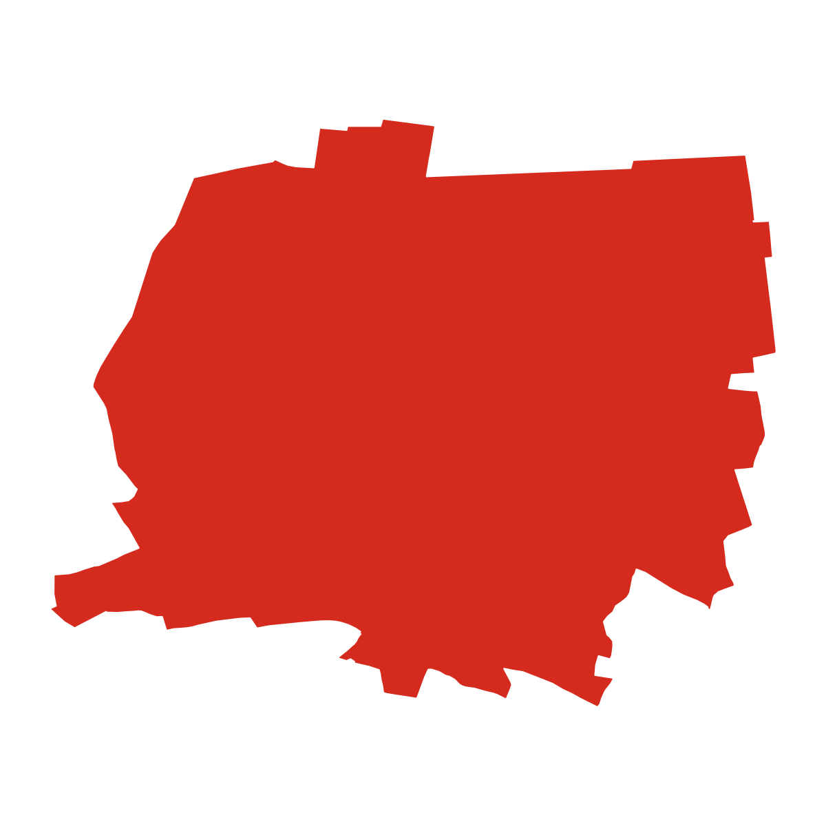 Dobřenice boundary map