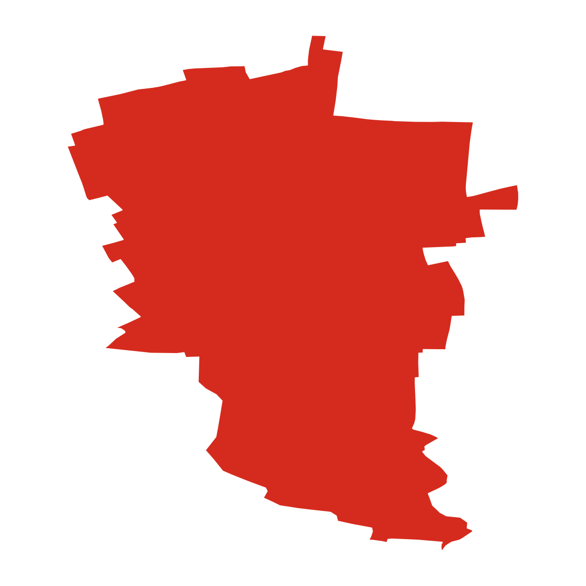 Dobříč boundary map
