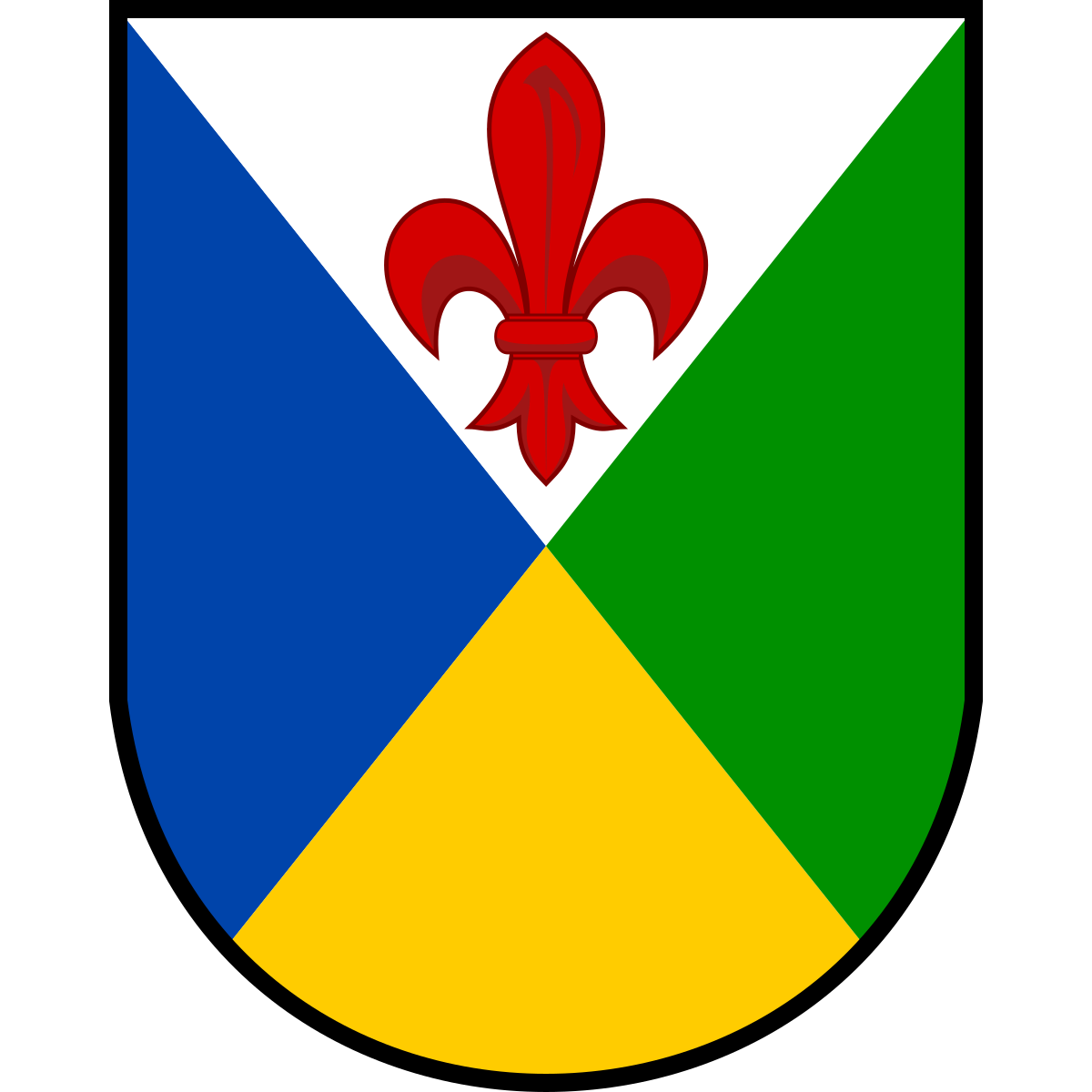Coat of arms of Dobříč, Plzeň Region