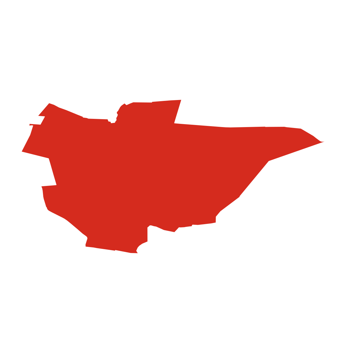 Dobřínsko boundary map