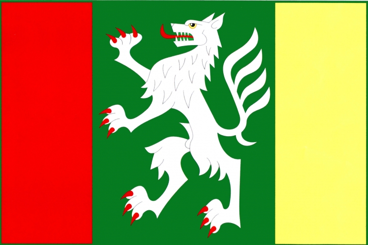 Flag of Dobřínsko, South Moravian Region