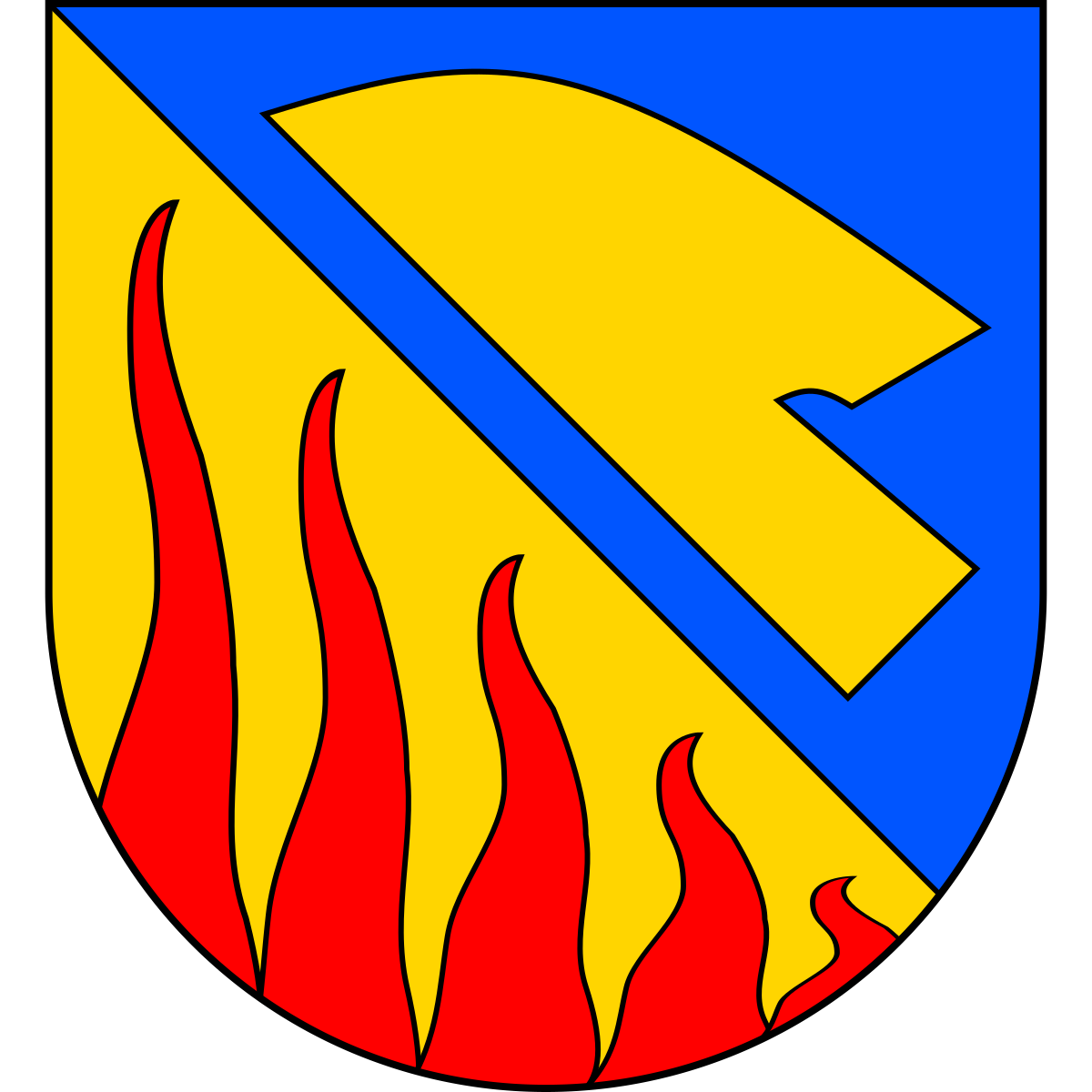 Coat of arms of Dobročovice, Central Bohemian Region