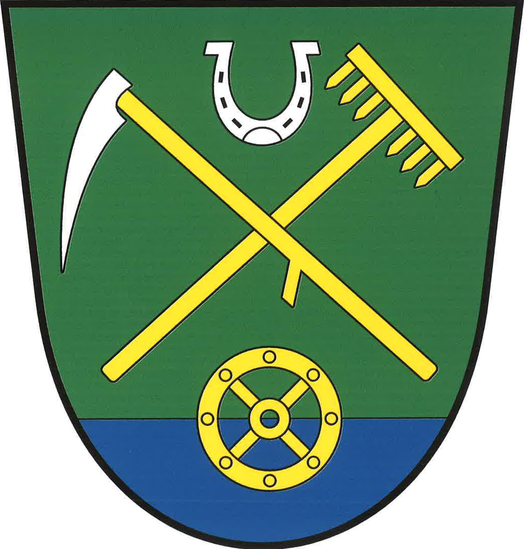 Coat of arms of Dobrovíz, Central Bohemian Region