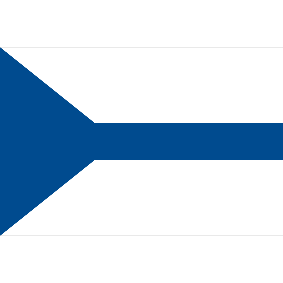 Flag of Dolínek, Central Bohemian Region