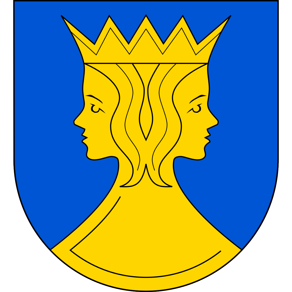 Znak obce Dolní Částkov, kraj Karlovarský kraj