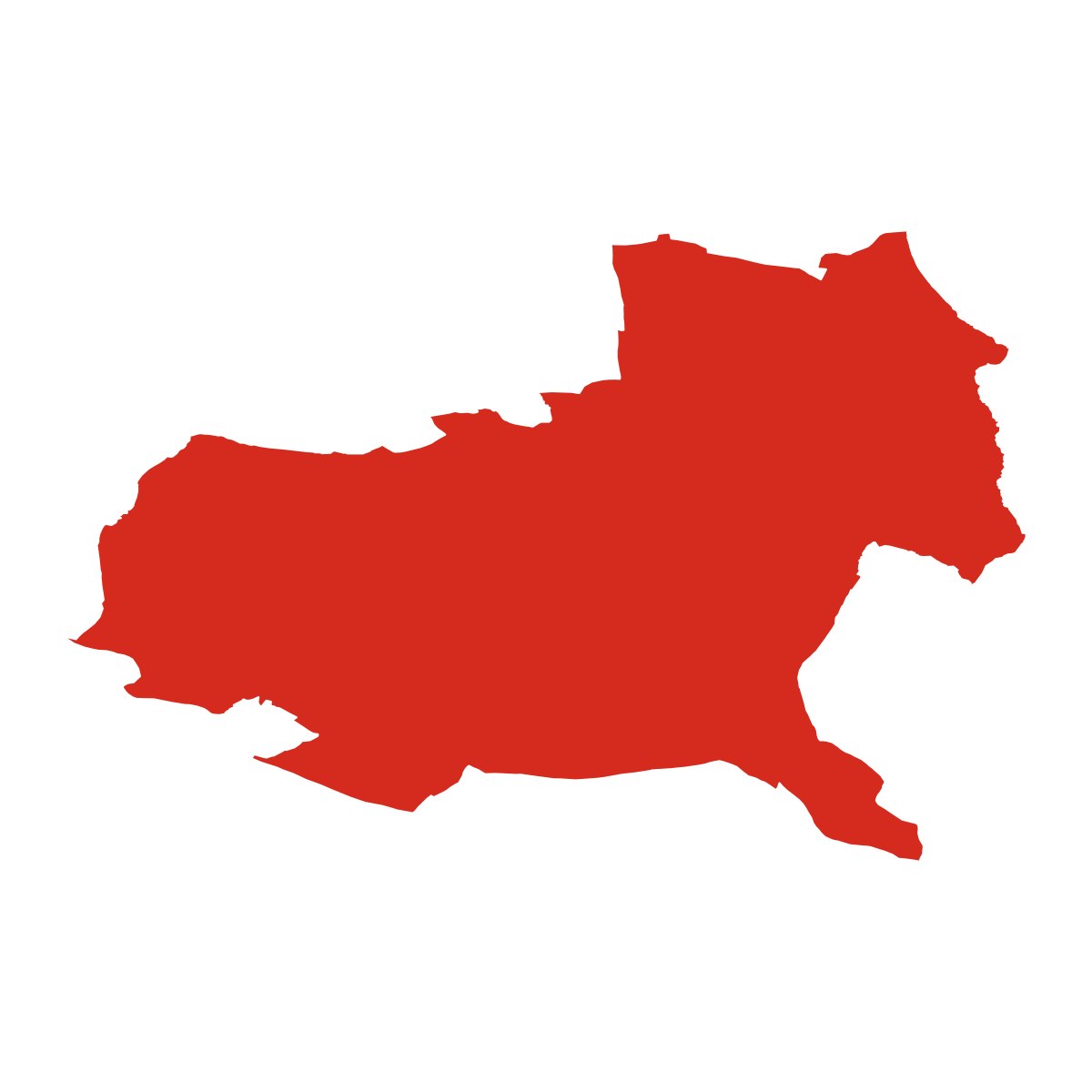 Dolní Dobrá Voda boundary map