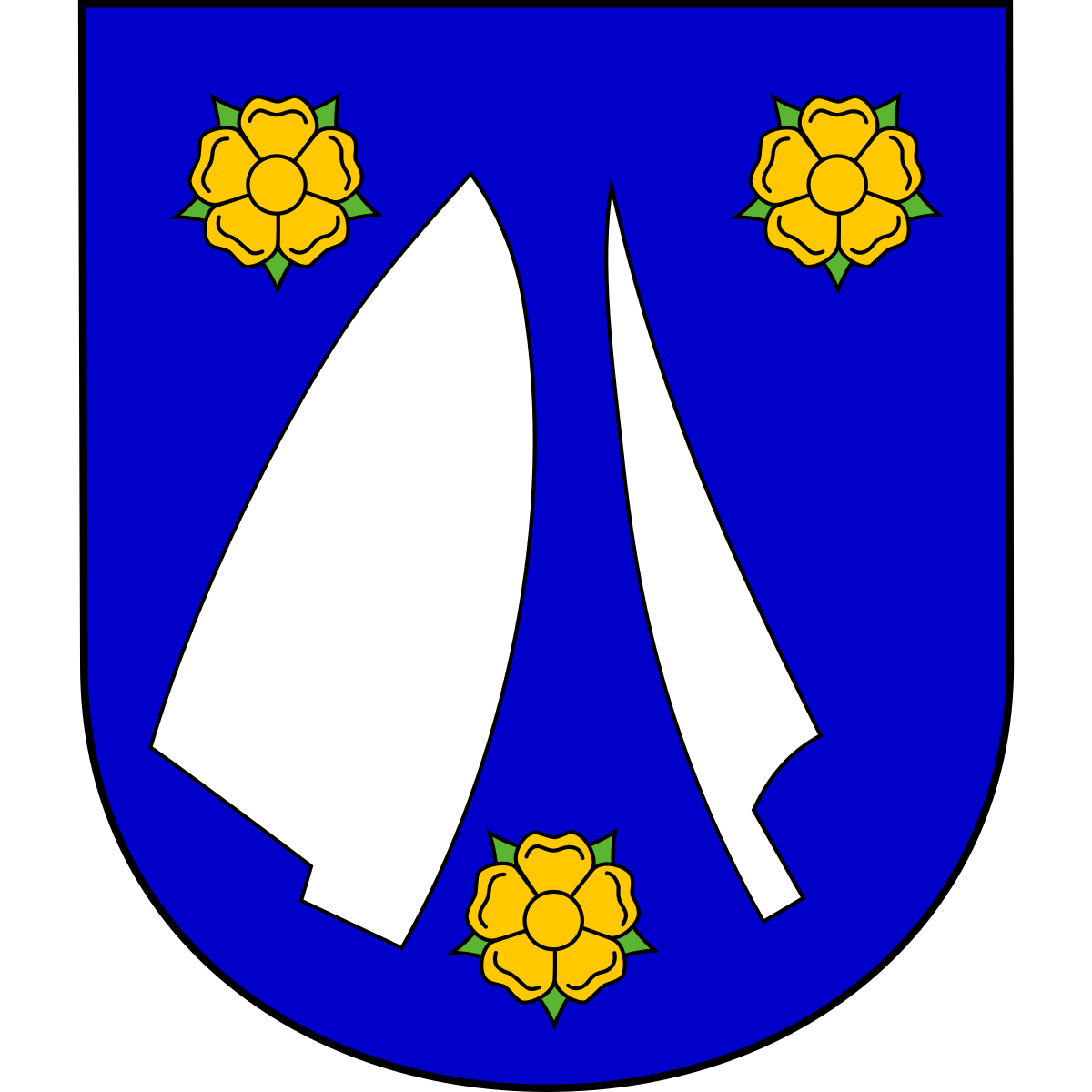Coat of arms of Dolní Dobrouč, Pardubice Region