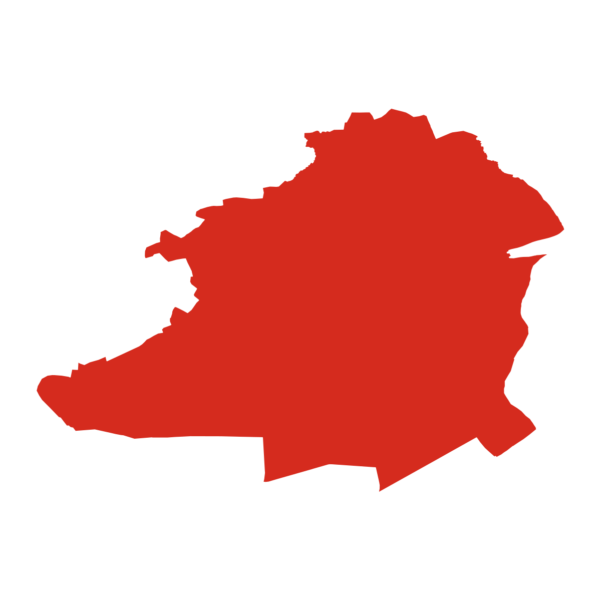 Dolní Holetín boundary map