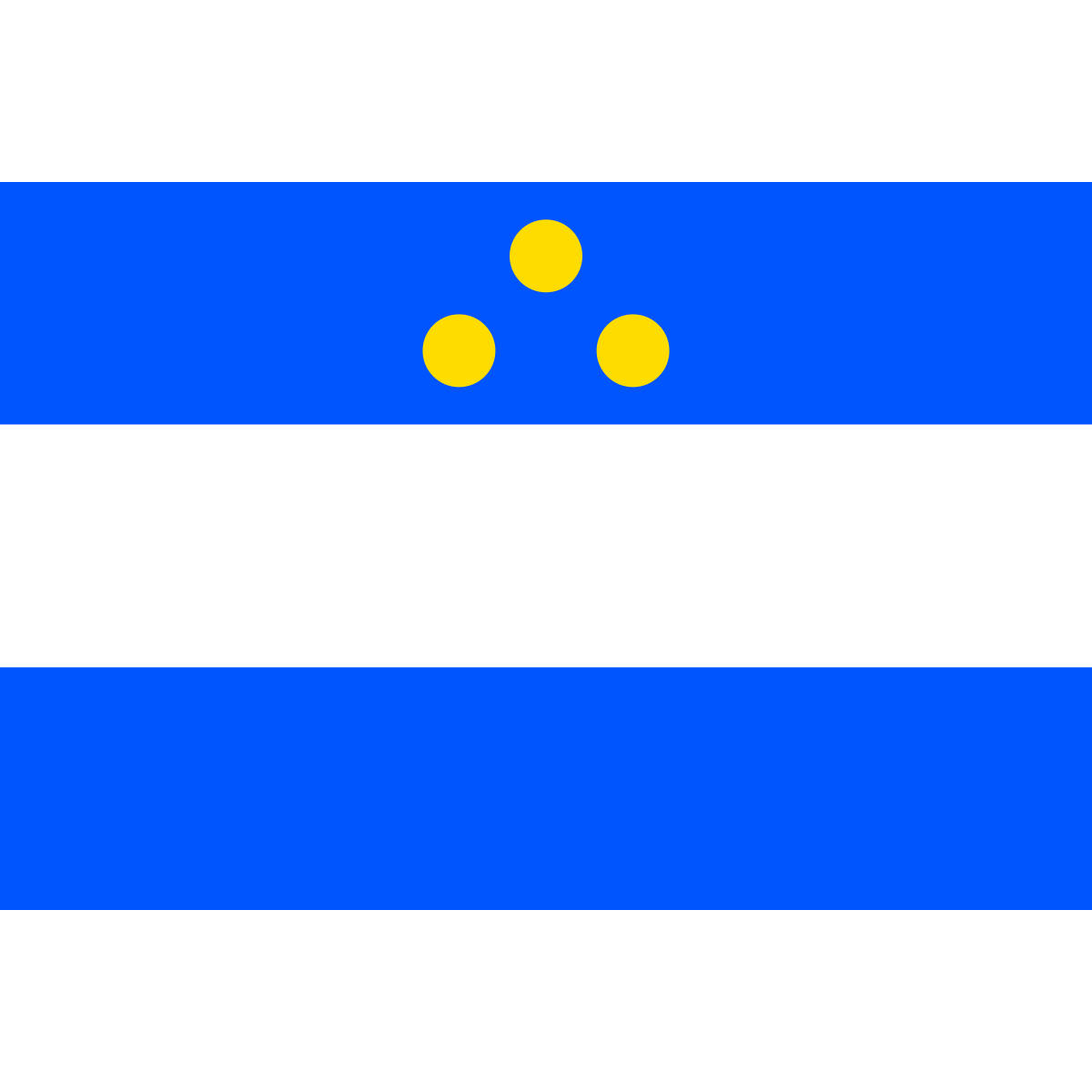 Flag of Dolní Houžovec, Pardubice Region