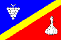 Flag of Dolní Němčí, Zlín Region