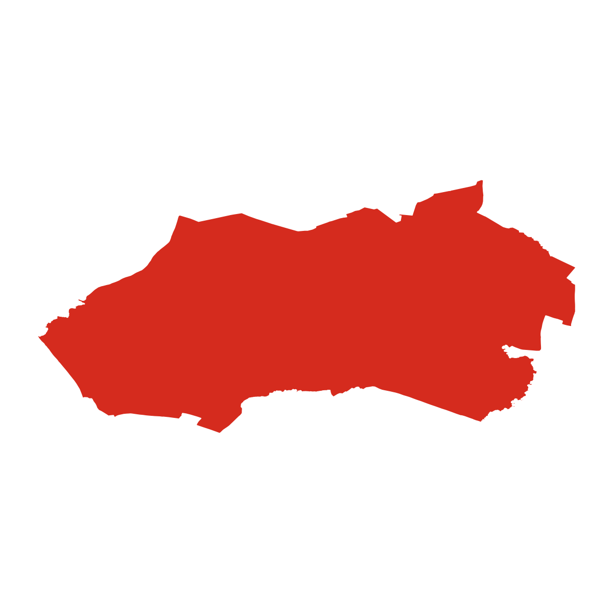 Dolní Povelice boundary map