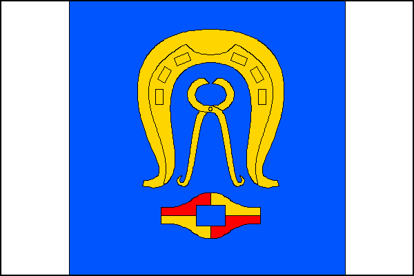 Flag of Dolní Řasnice, Liberec Region