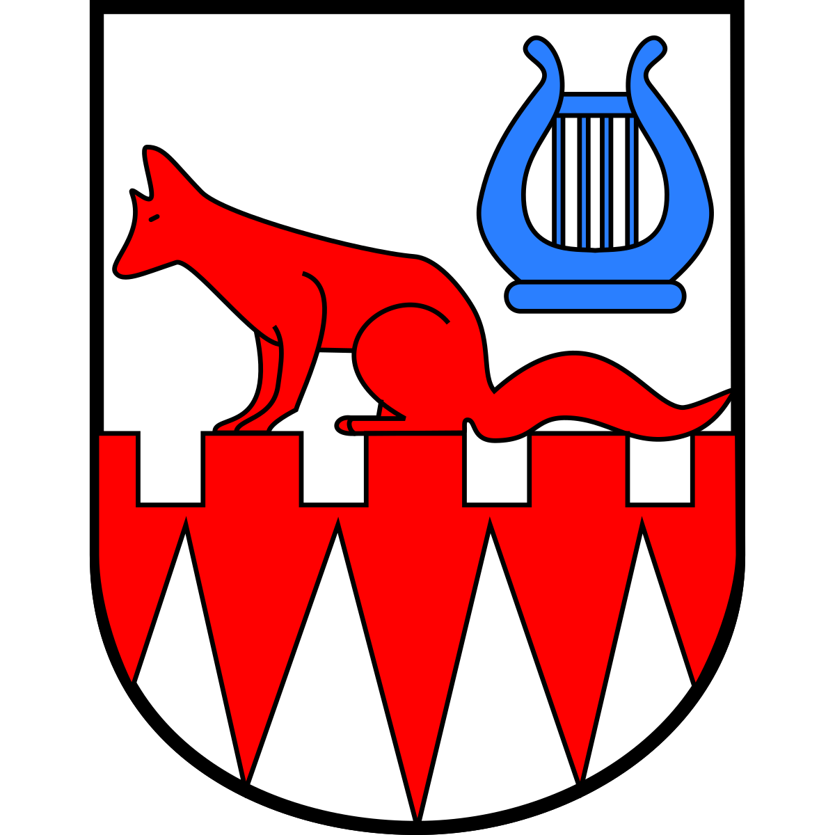 Coat of arms of Dolní Sklenov, Moravian-Silesian Region