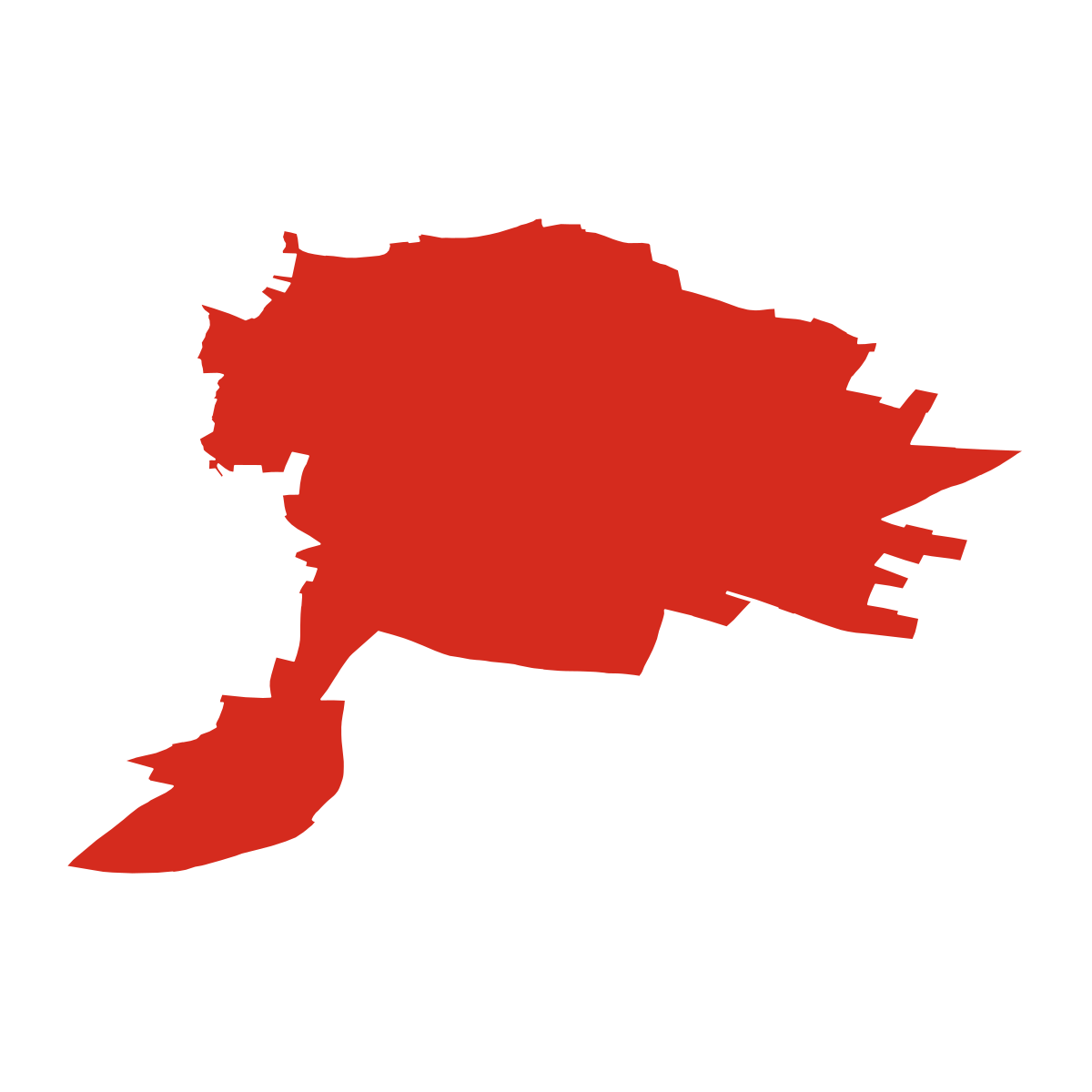 Dolní Slivno boundary map