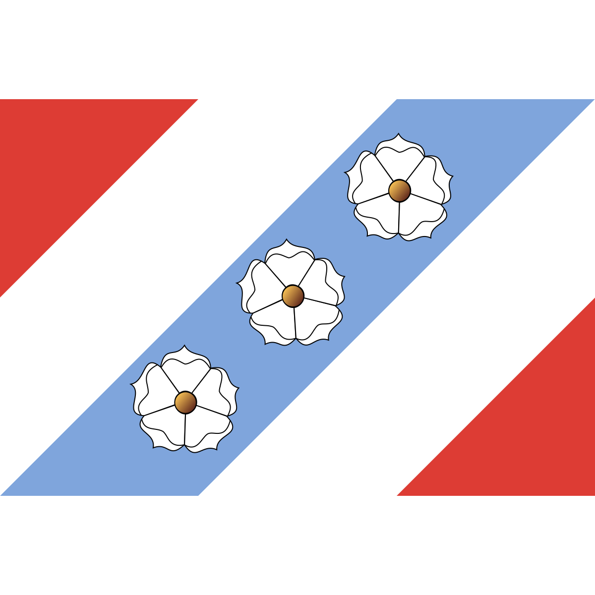 Flag of Domamil, Vysočina Region