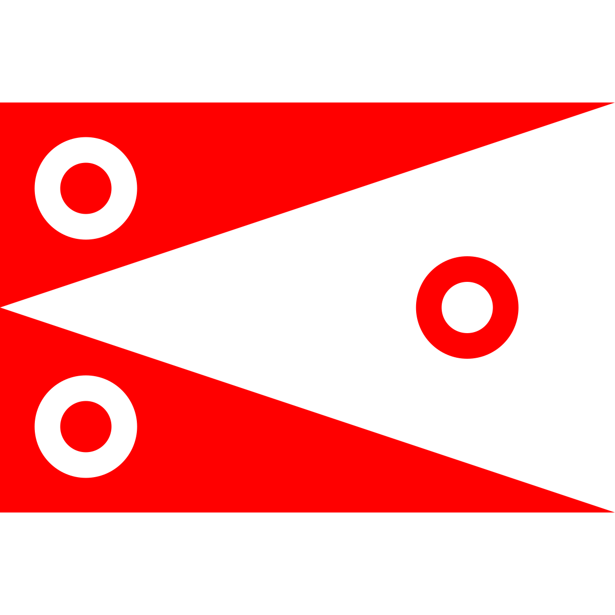 Flag of Domy Tellerovy, Karlovy Vary Region
