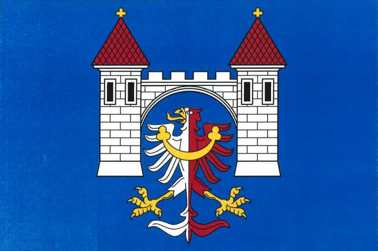 Flag of Doubravčany, Central Bohemian Region