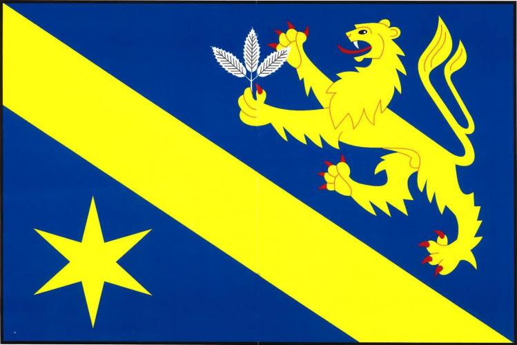 Vlajka obce Doubravice, kraj Středočeský kraj