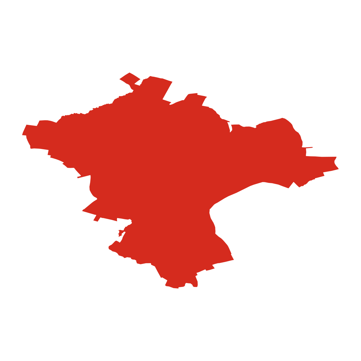 Drahobudice boundary map
