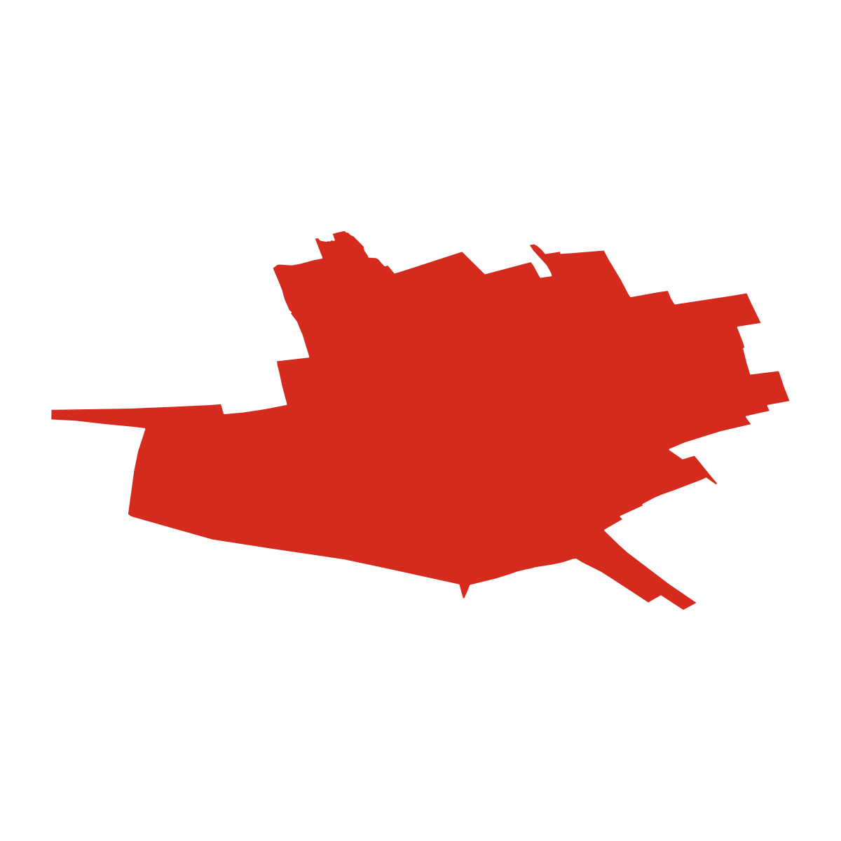 Dřenice boundary map