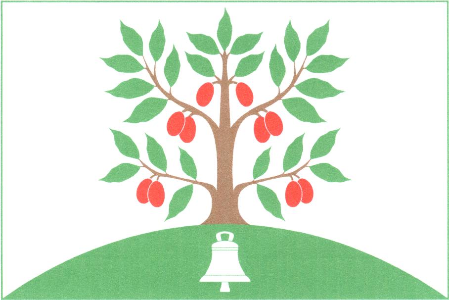 Flag of Dřínov, Central Bohemian Region