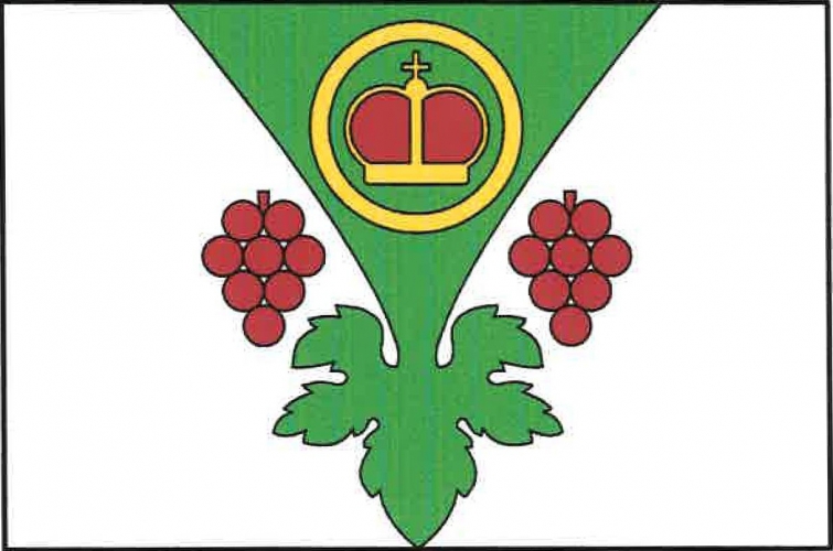 Flag of Dřísy, Central Bohemian Region