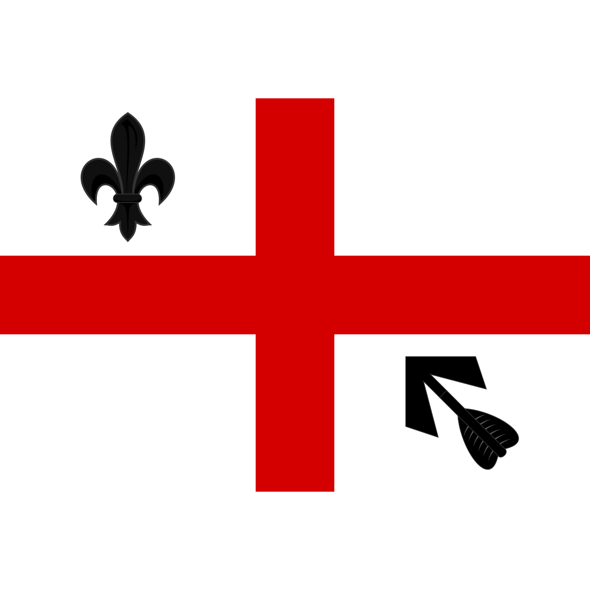 Flag of Droužetice, South Bohemian Region