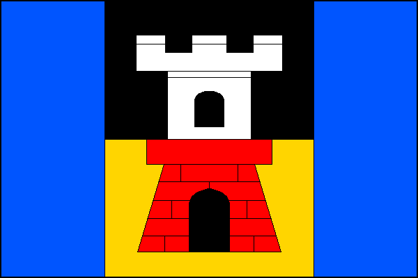 Flag of Dubí, Vysočina Region