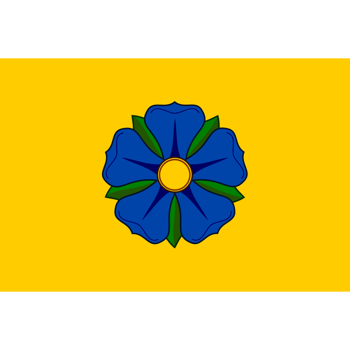 Flag of Dvorce, South Bohemian Region