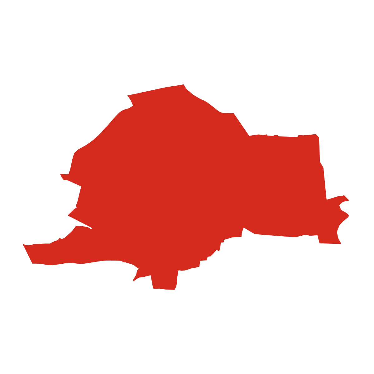 Dvůr Koroseky boundary map