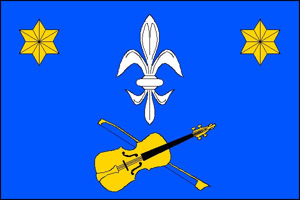 Flag of Eleonorov, Central Bohemian Region