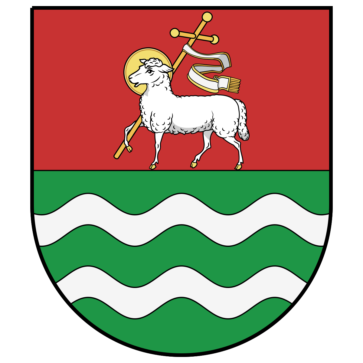 Coat of arms of Fláje, Ústí nad Labem Region