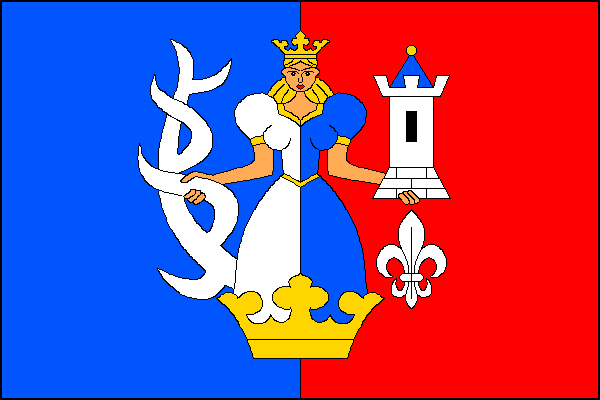 Flag of Grabštejn, Liberec Region