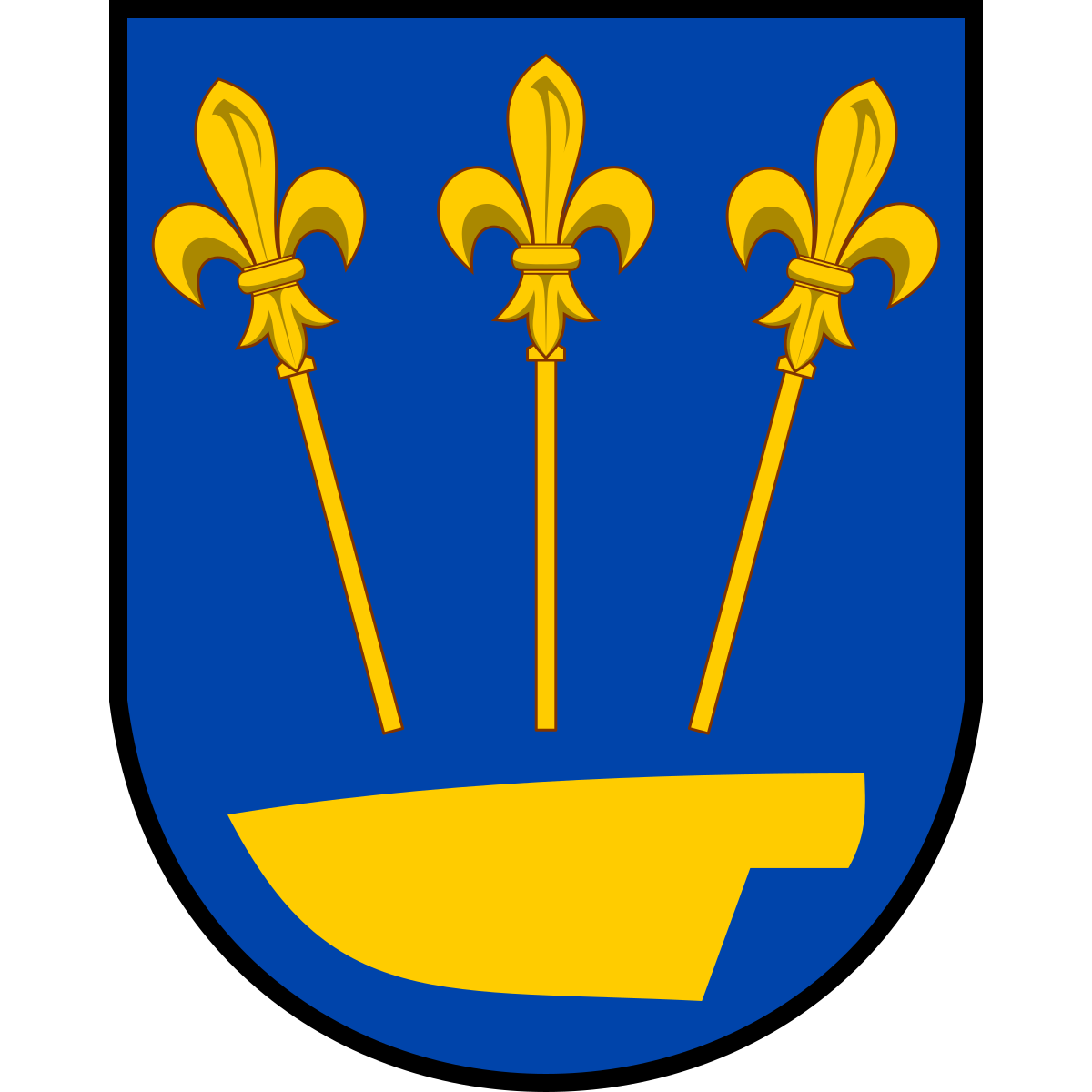 Coat of arms of Halenkovice, Zlín Region