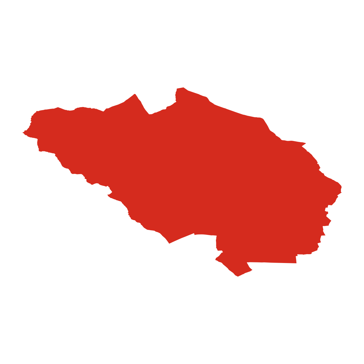 Halenkovice boundary map