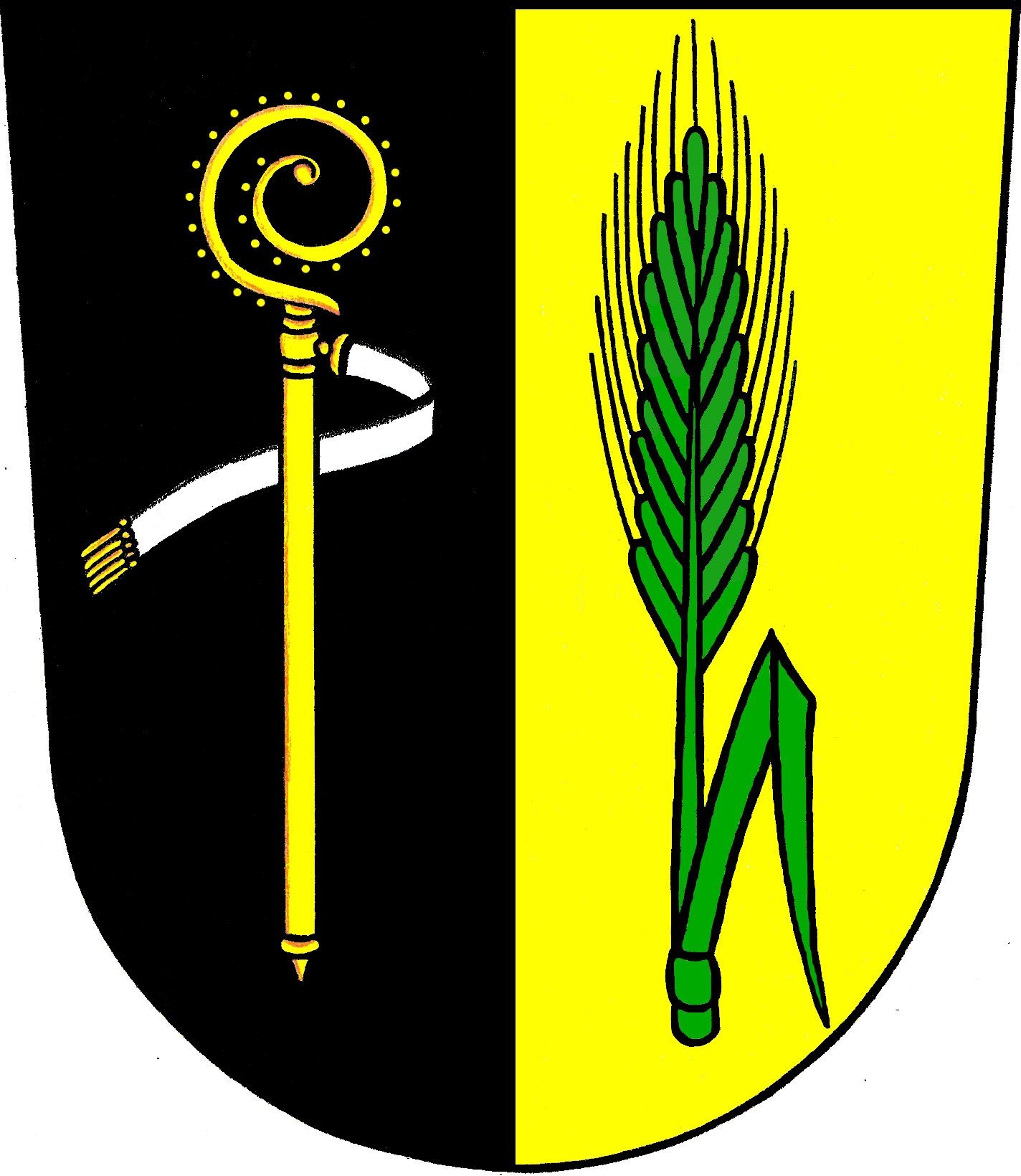 Coat of arms of Hartmanice, South Bohemian Region
