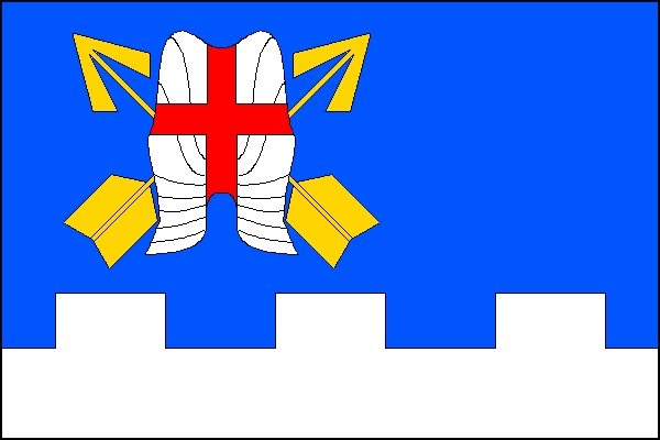 Flag of Hertice, Moravian-Silesian Region