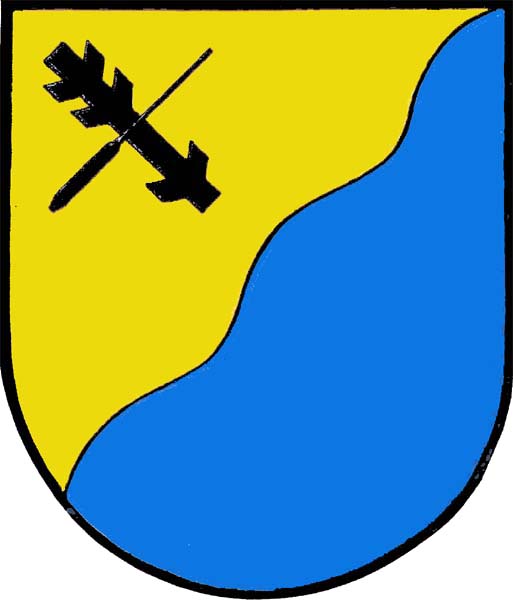 Coat of arms of Hillův Mlýn, Ústí nad Labem Region