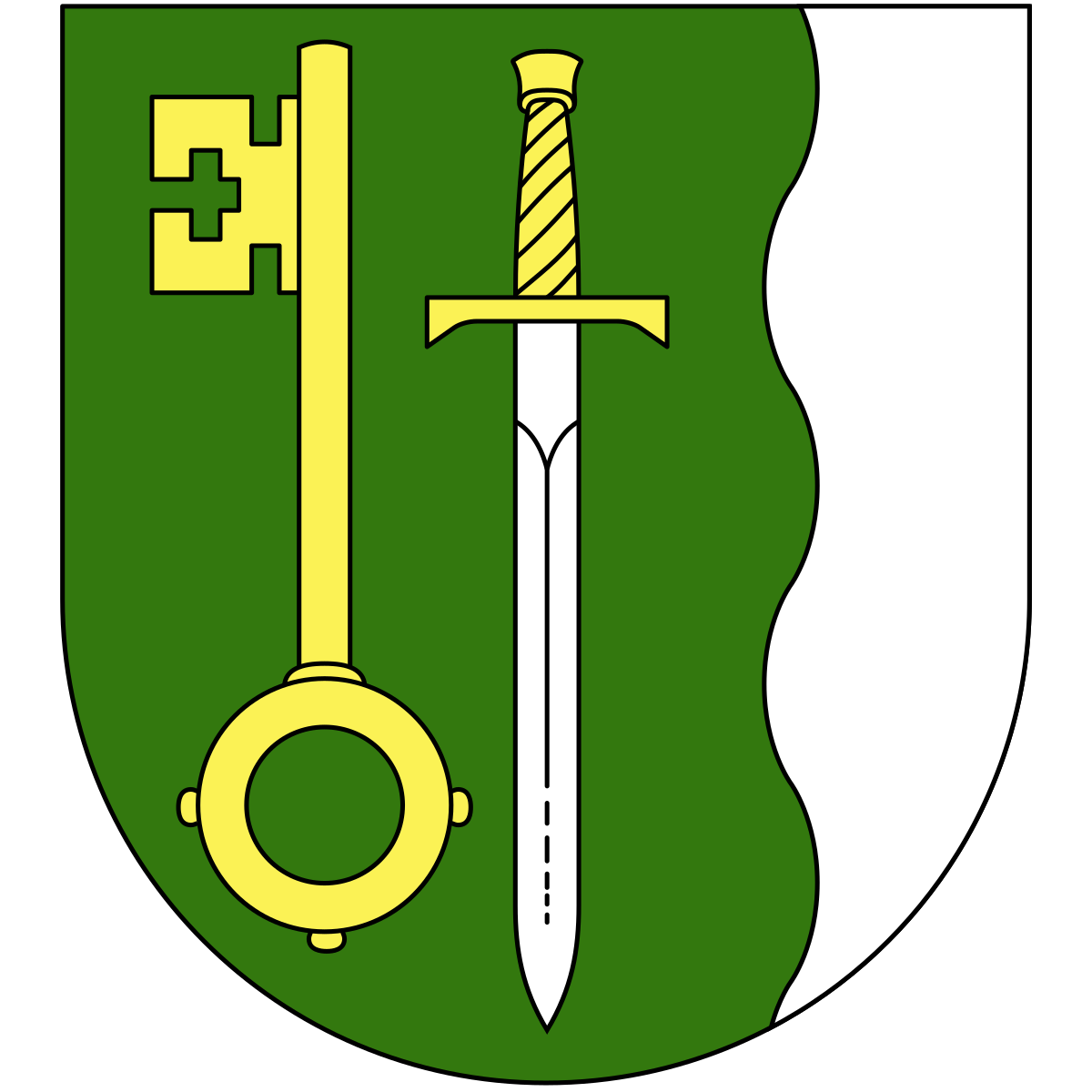 Coat of arms of Hladná, South Bohemian Region