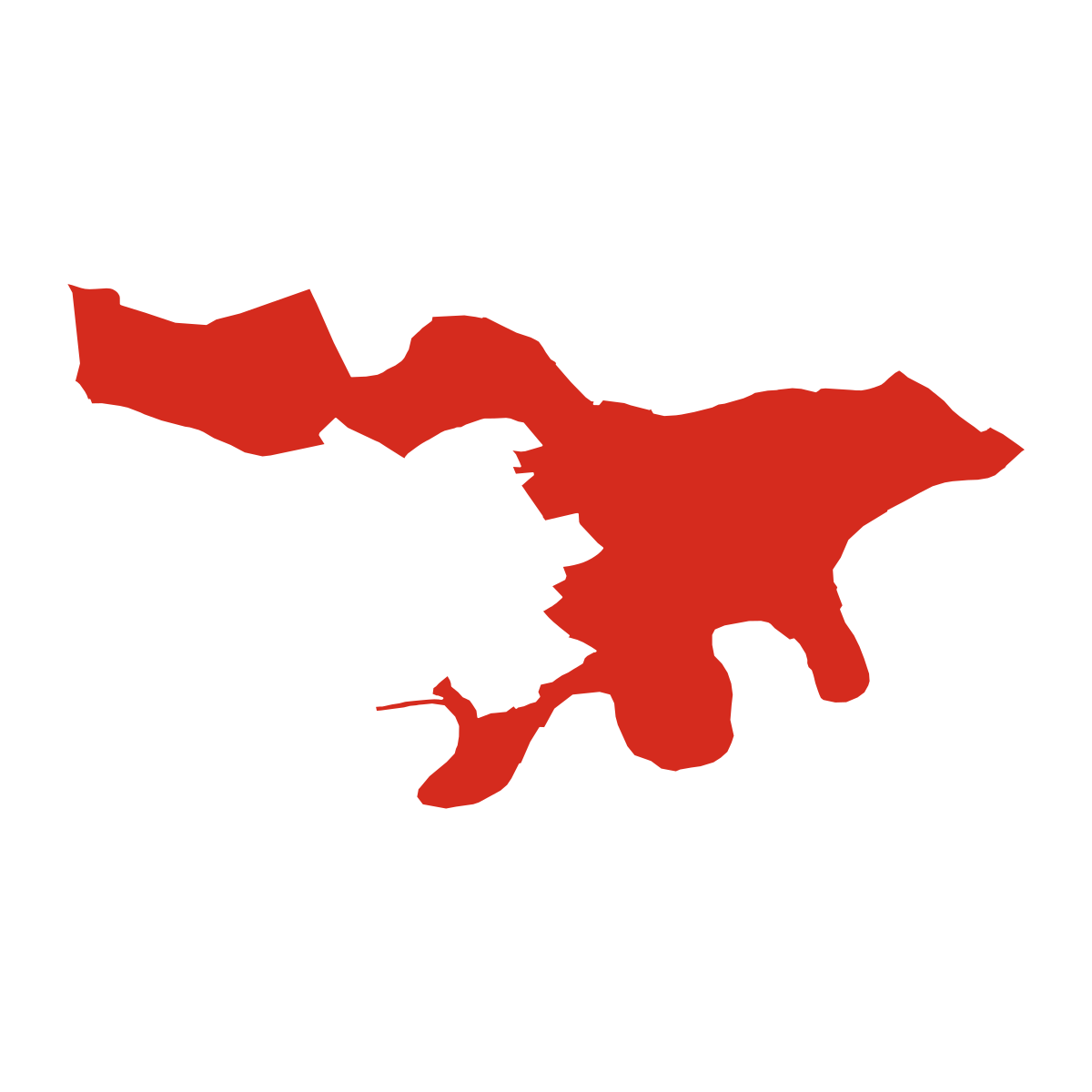 Hlinice boundary map