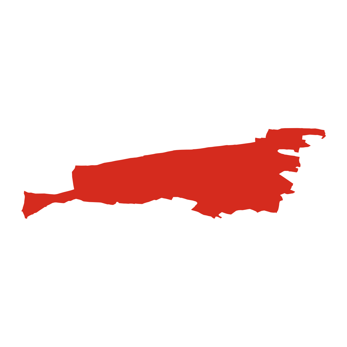 Hlupín boundary map