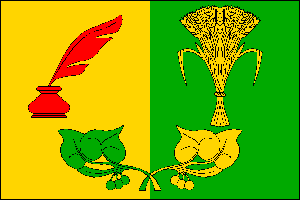 Flag of Hněvčeves, Hradec Králové Region