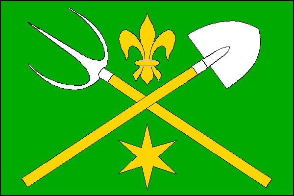 Flag of Hnojice, Olomouc Region