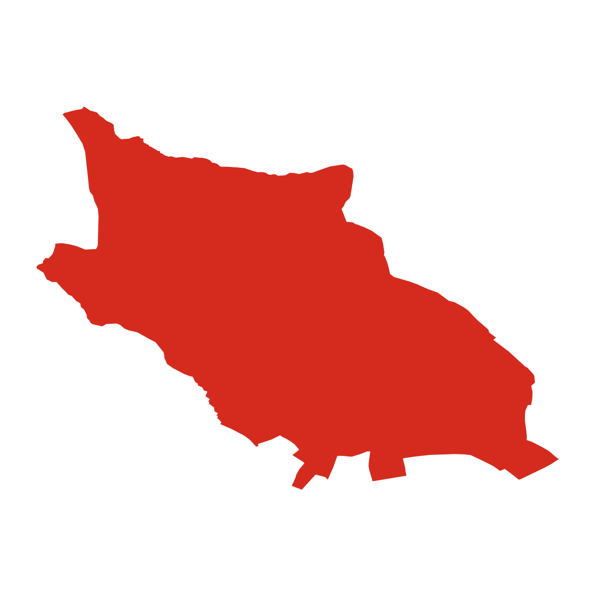 Hojanovice boundary map