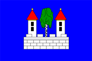 Flag of Holany, Liberec Region